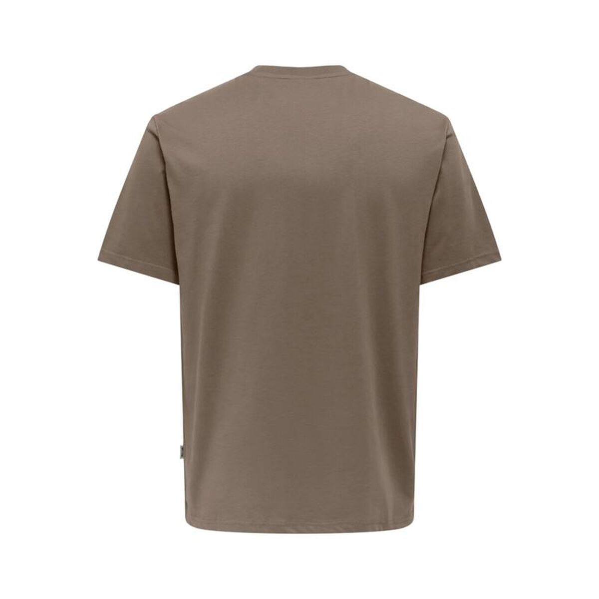 Herren T-Shirt Only & Sons ONSDAWSON REG SS VD FALCON Light Brown