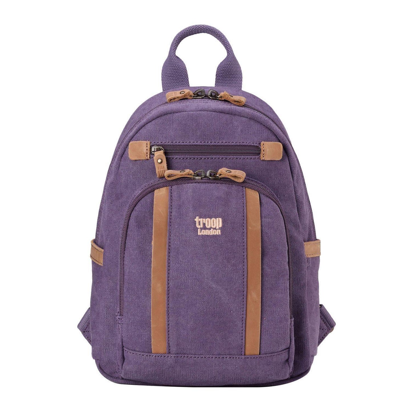 Kleiner Canvas-Rucksack mit Tablet-Fach – Troop London TRP0255