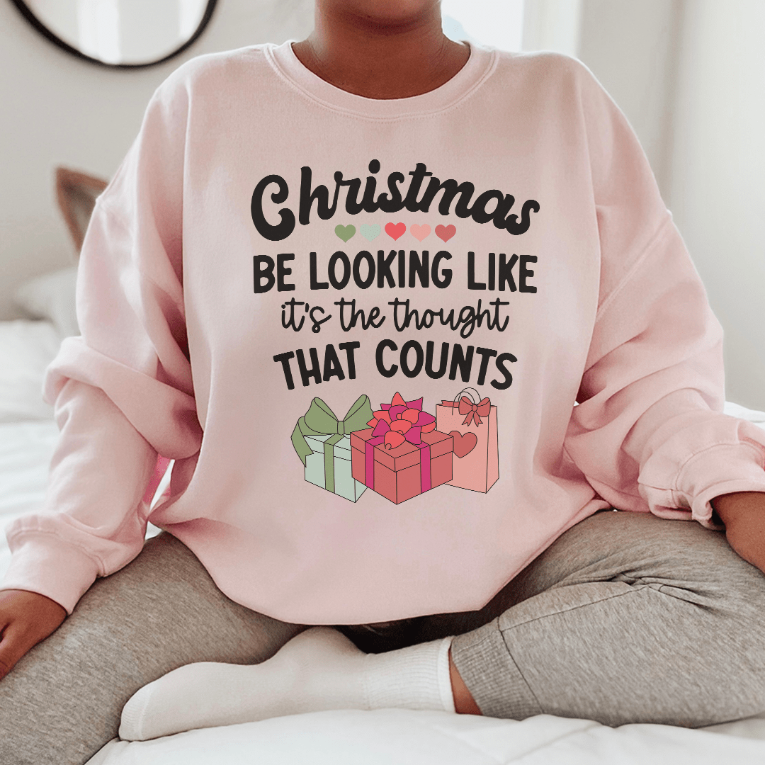 Weihnachten sieht aus wie ein Sweatshirt – Festliches Unisex T-Shirt