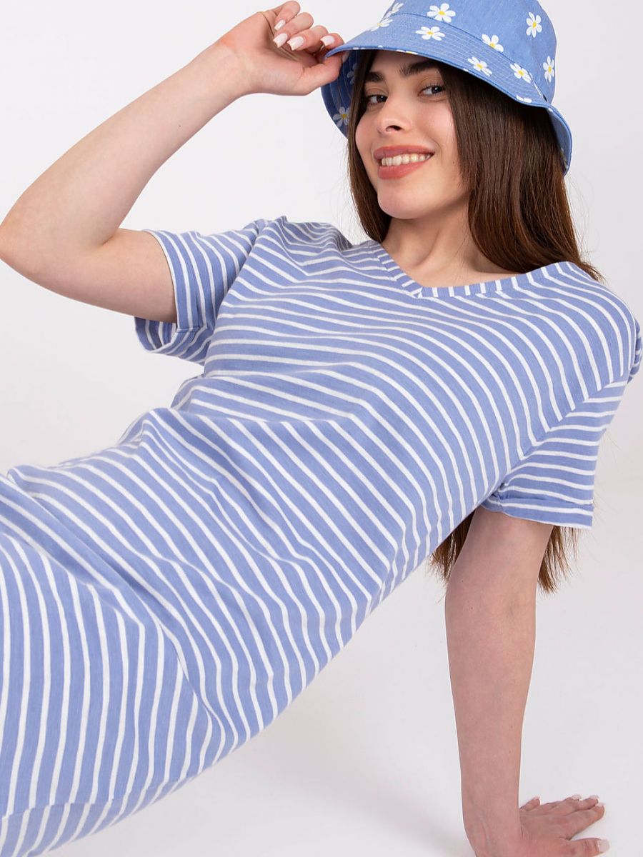 Gestreiftes Sommerkleid aus Baumwolle – Stitch & Soul