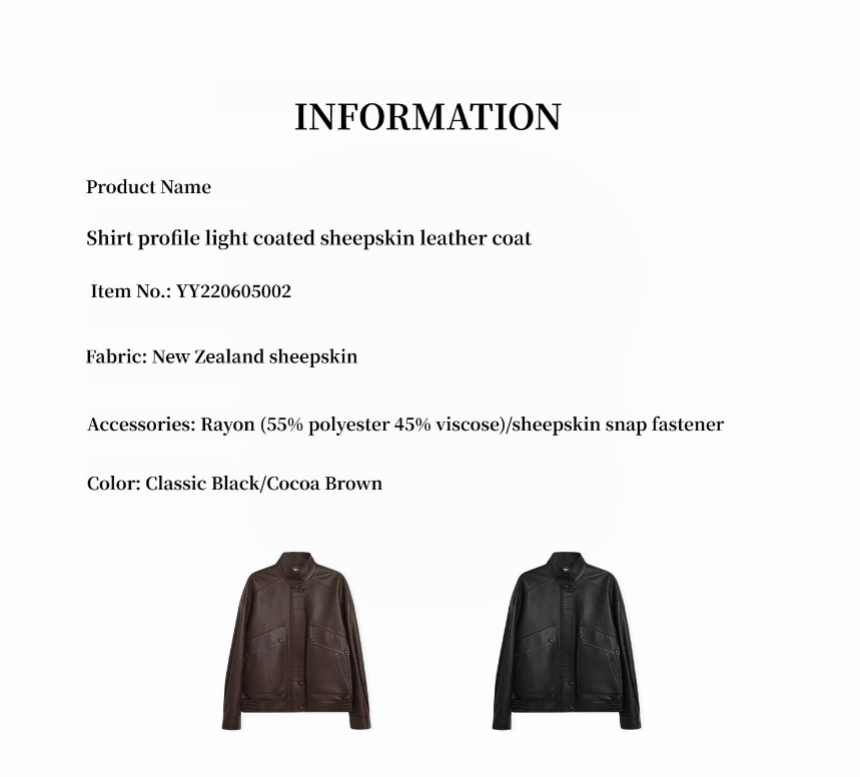 "Loveless Muse" Braune Retro Echtleder-Motorradjacke – Kurze Damen-Schaflederjacke