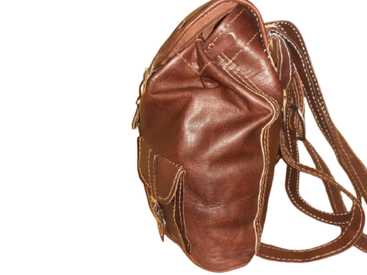 Marrakech Mini Rucksack – Handgefertigt in Marokko