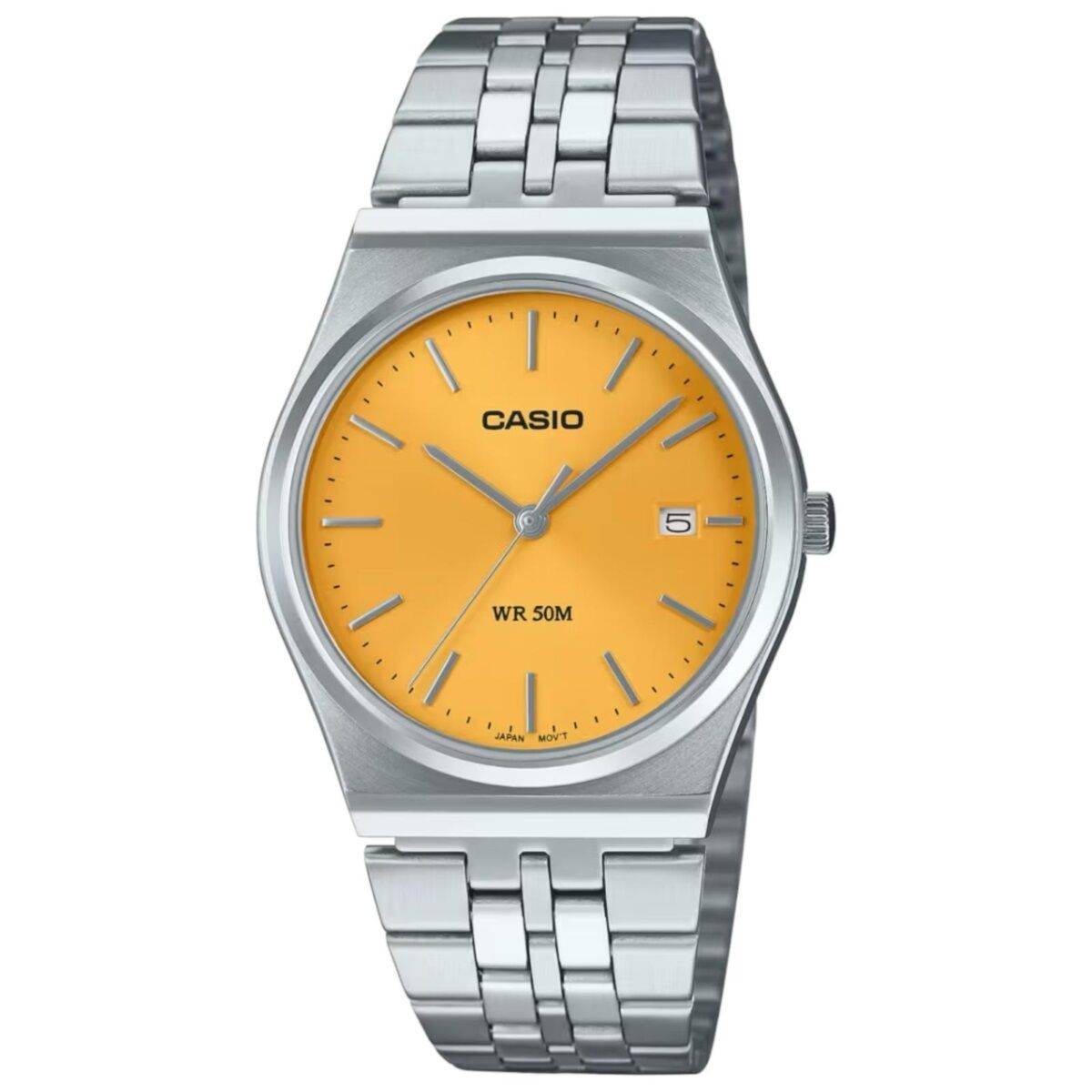 Herrenarmbanduhr Casio MTP-B145D-9AVEF Yellow Silver (Ø 35 mm)