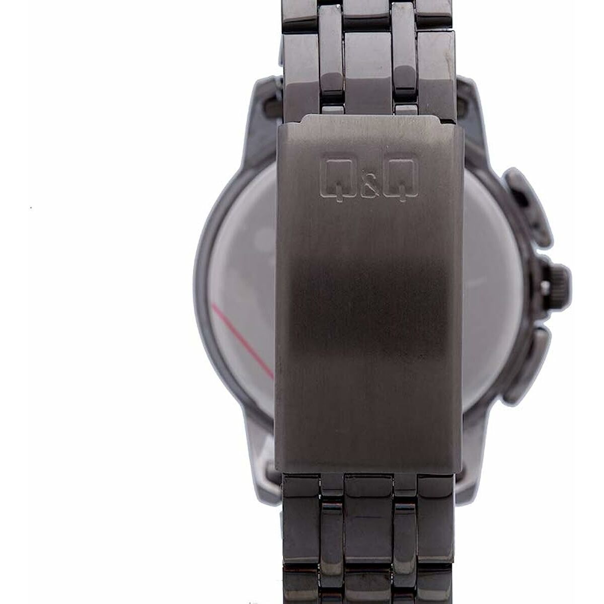 Herrenarmbanduhr Q&Q Q602J405Y Black Silver (Ø 40 mm)