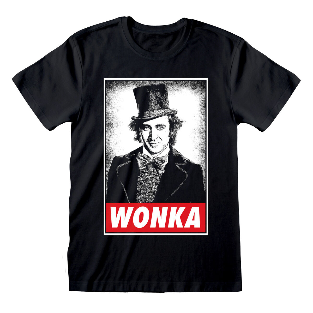 Unisex T-Shirt Willy Wonka WONKA Black