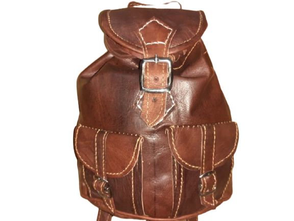 Marrakech Mini Rucksack – Handgefertigt in Marokko