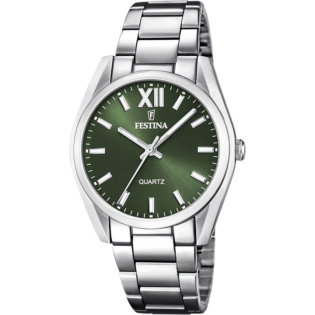 Herrenarmbanduhr Festina F20622/4 Green Silver
