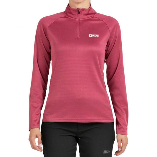 Damen Langarm-Shirt +8000 LUA Crimson Red