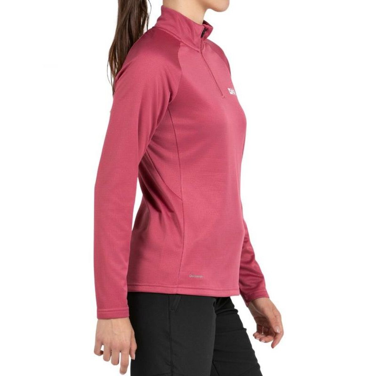 Damen Langarm-Shirt +8000 LUA Crimson Red
