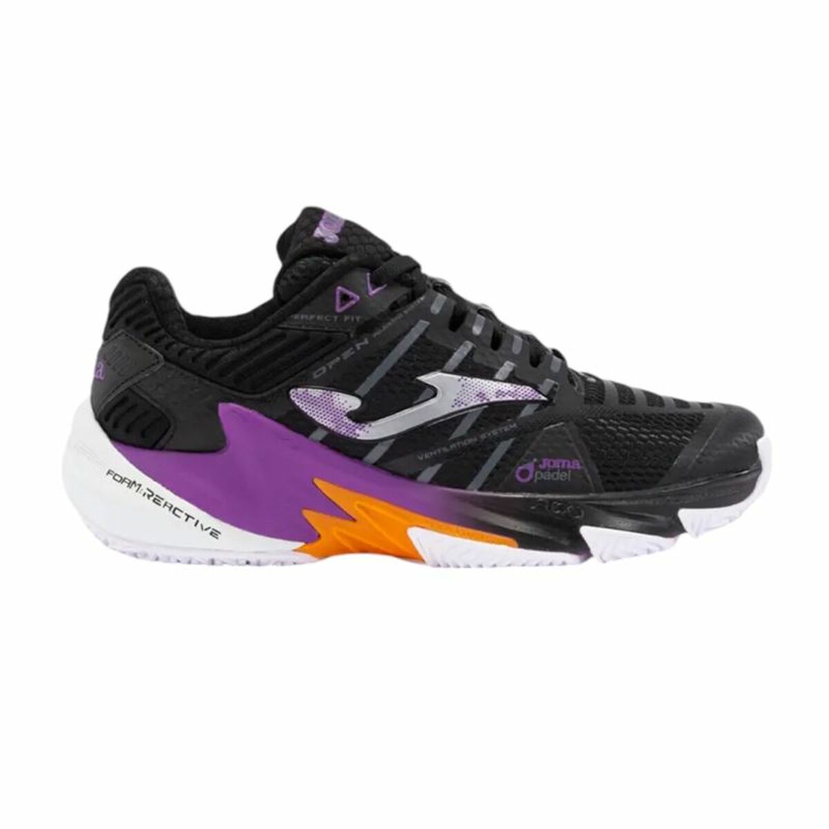 Damen-Freizeitschuhe Joma Sport Open 2401 Schwarz
