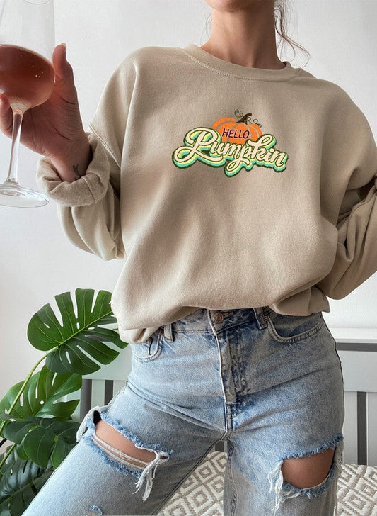 Hallo Kürbis – Sweatshirt (Unisex)