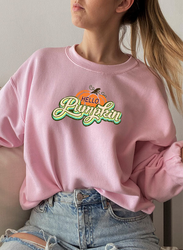 Hallo Kürbis – Sweatshirt (Unisex)