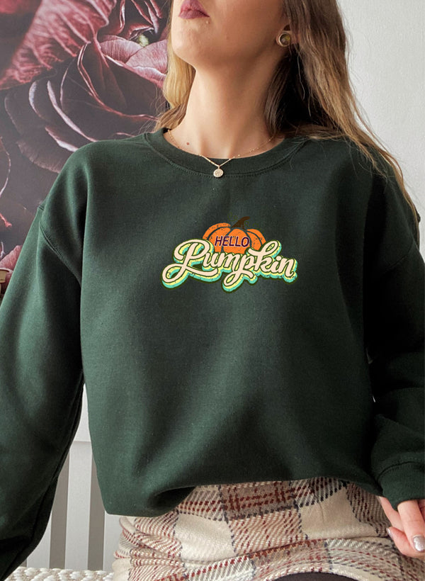 Hallo Kürbis – Sweatshirt (Unisex)