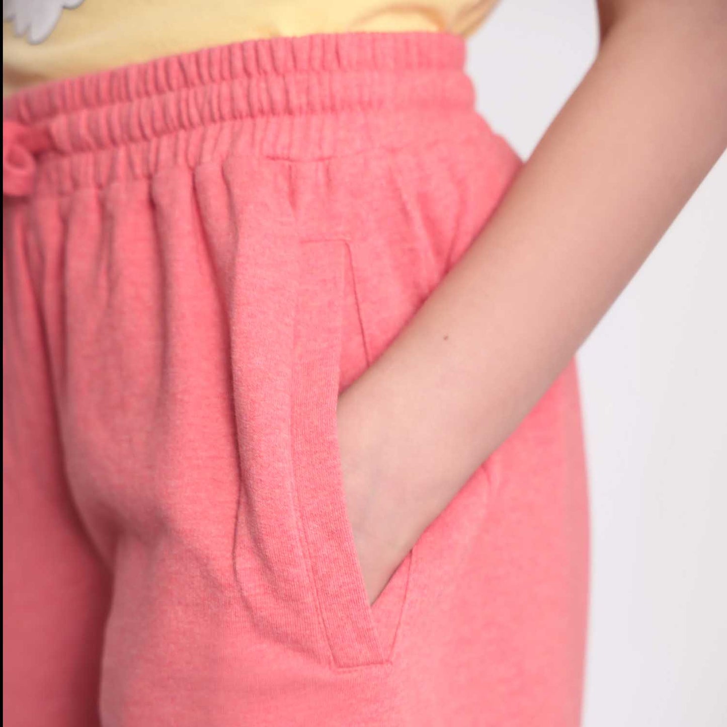 Rote Sweat-Shorts für Mädchen und Jungen