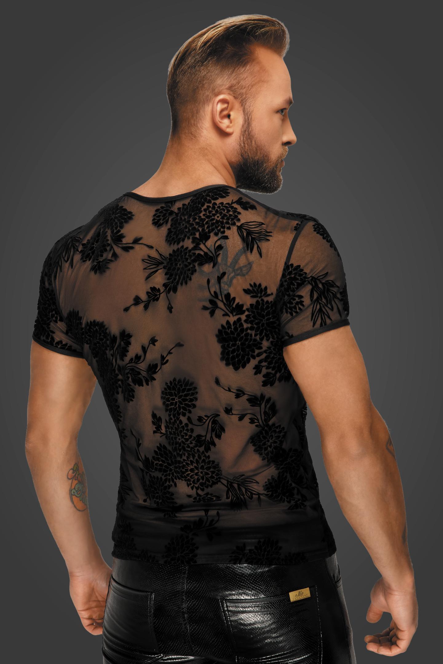 Flower Flock T-Shirt H073 – 3XL