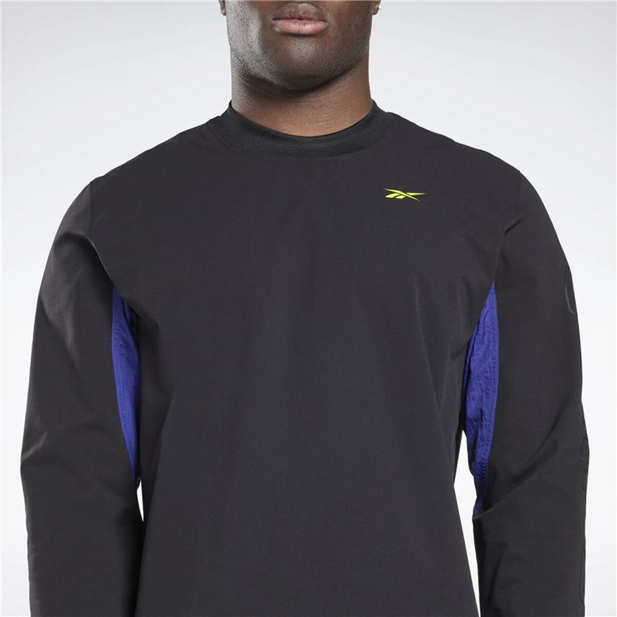 Herren Langarm-T-Shirt Les Mills in Schwarz von Reebok