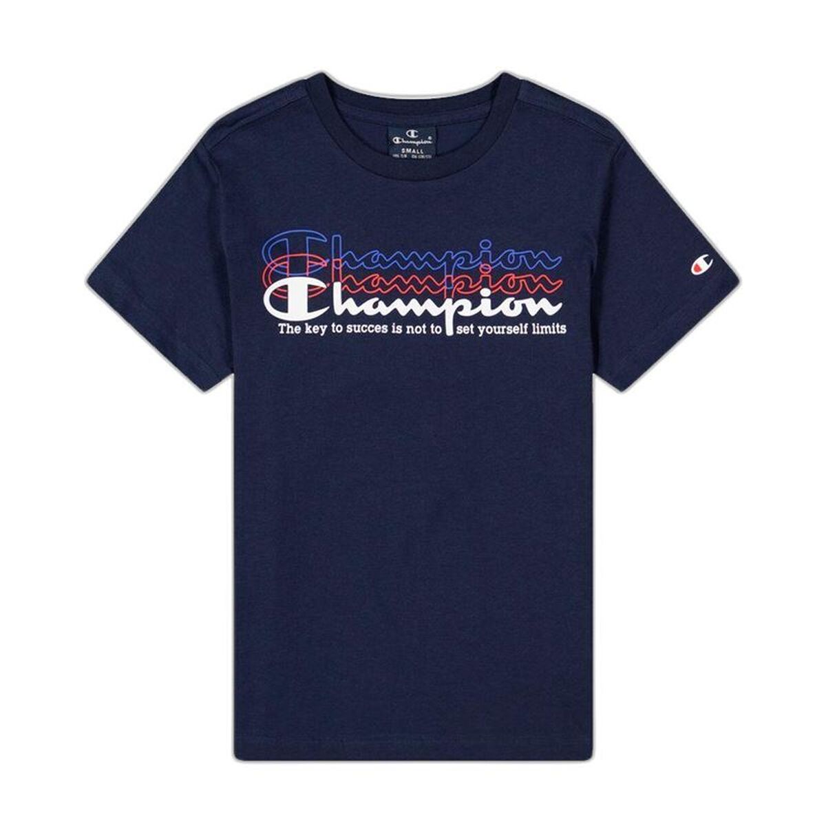 Kinder T-Shirt Champion CREWNECK Blue