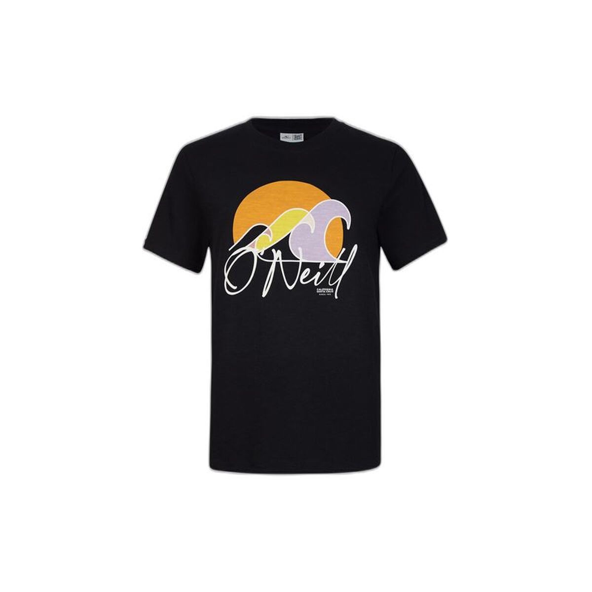 Damen T-Shirt O'Neill LUANO GRAPHIC Black