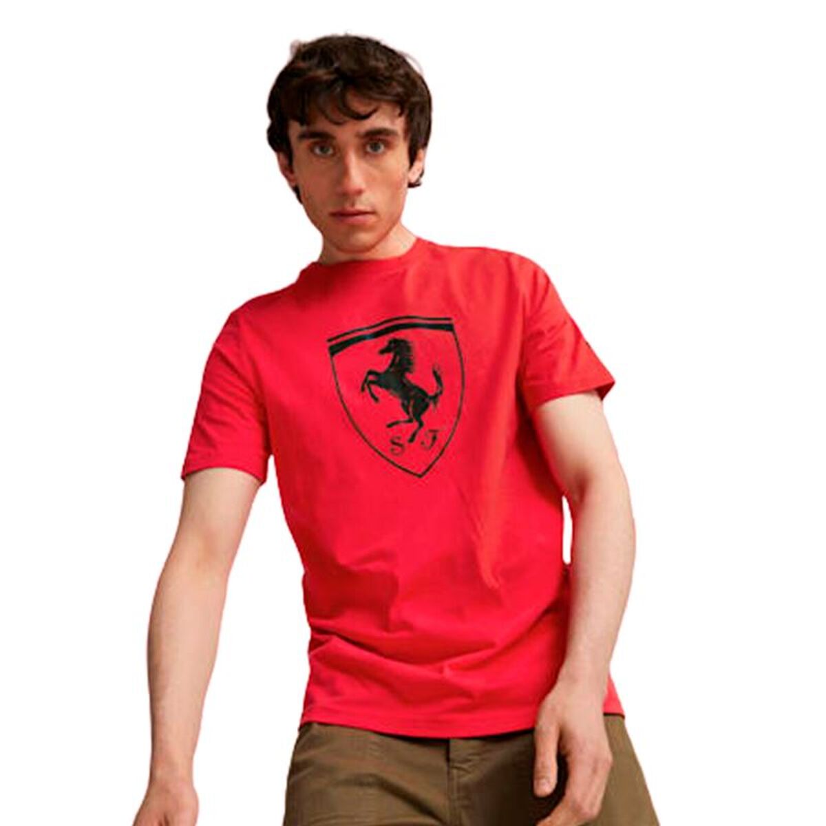 Herren T-Shirt Puma Ferrari RACE TONAL B Red