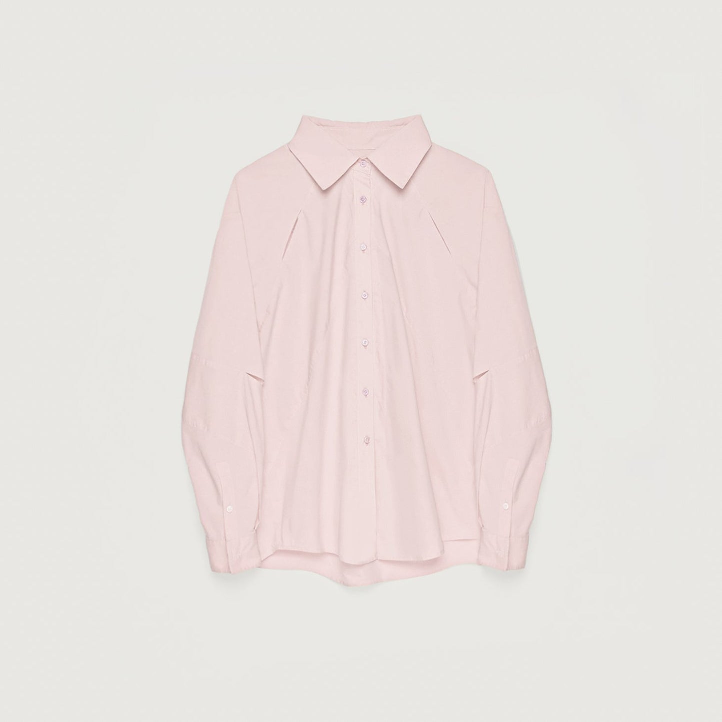 "Frühlings- und Sommer-Streich" Tencel Jacquard-Gestreiftes Langarm-Hemd – Damen Loose Top