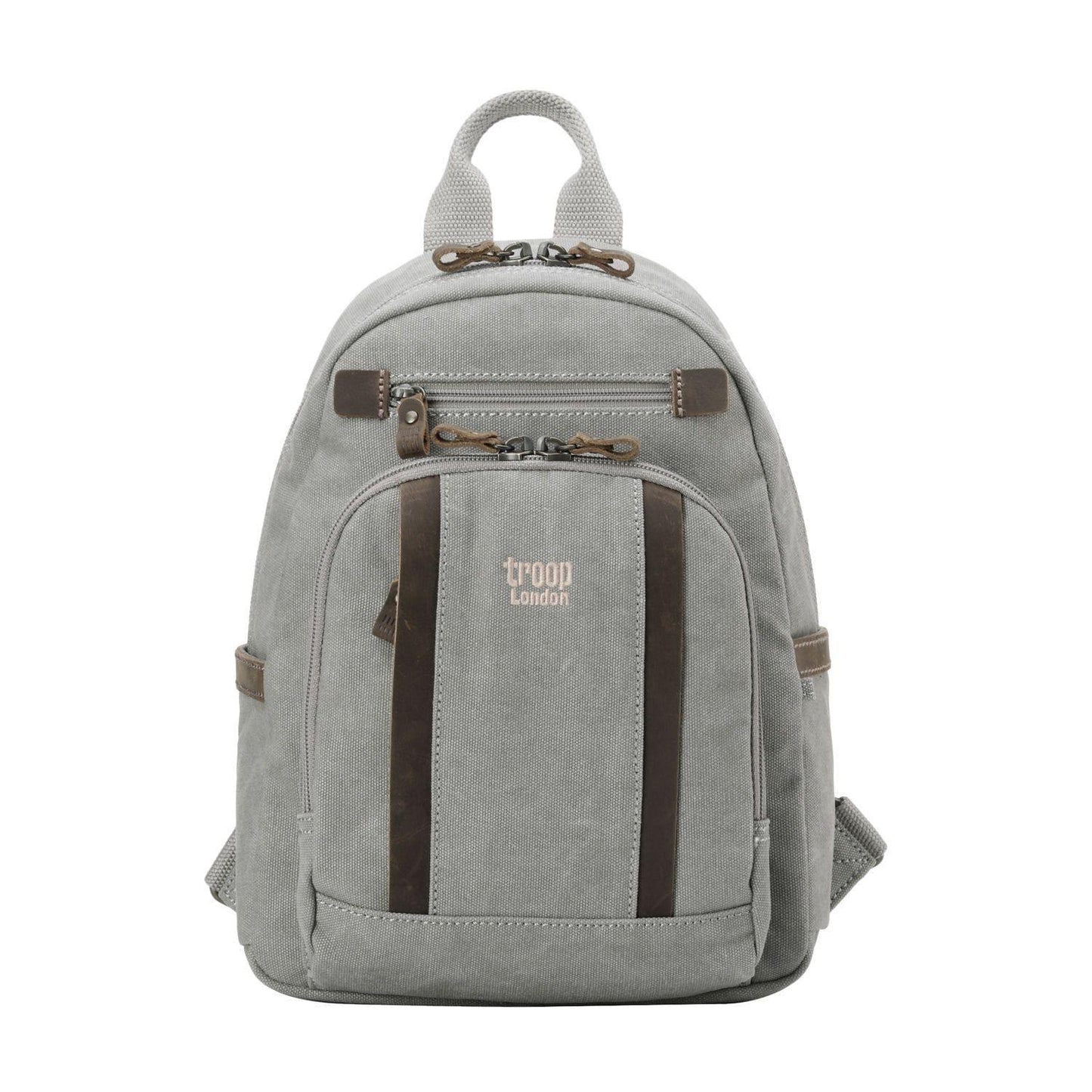 Kleiner Canvas-Rucksack mit Tablet-Fach – Troop London TRP0255