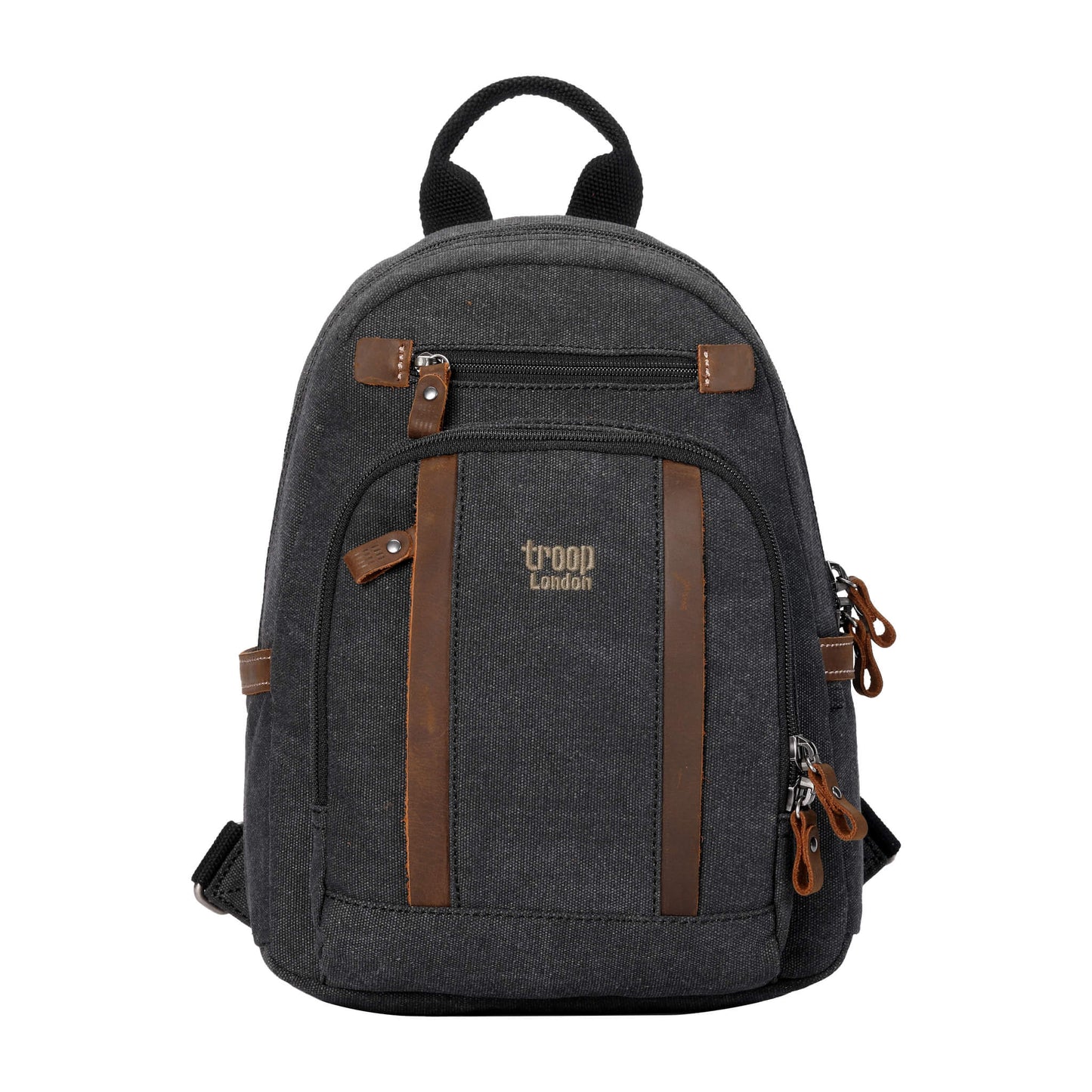 Kleiner Canvas-Rucksack mit Tablet-Fach – Troop London TRP0255