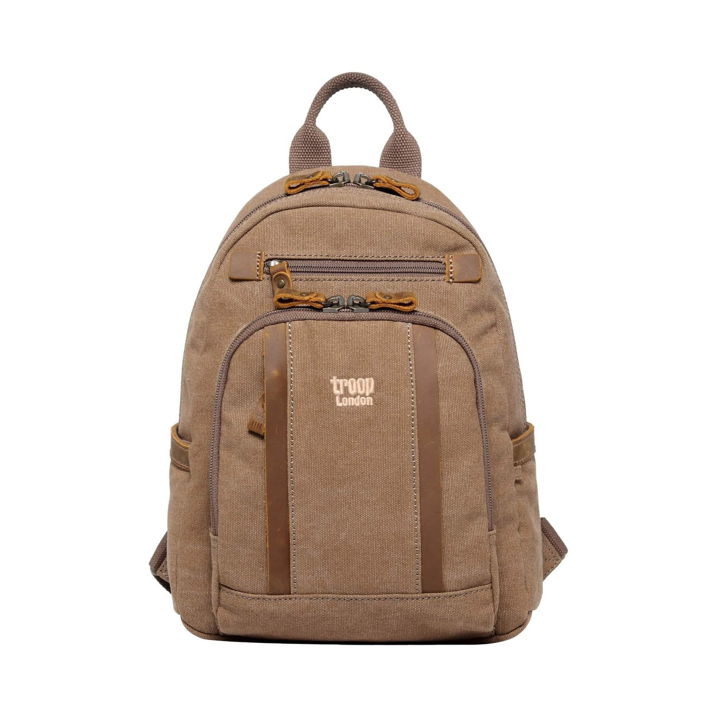 Kleiner Canvas-Rucksack mit Tablet-Fach – Troop London TRP0255