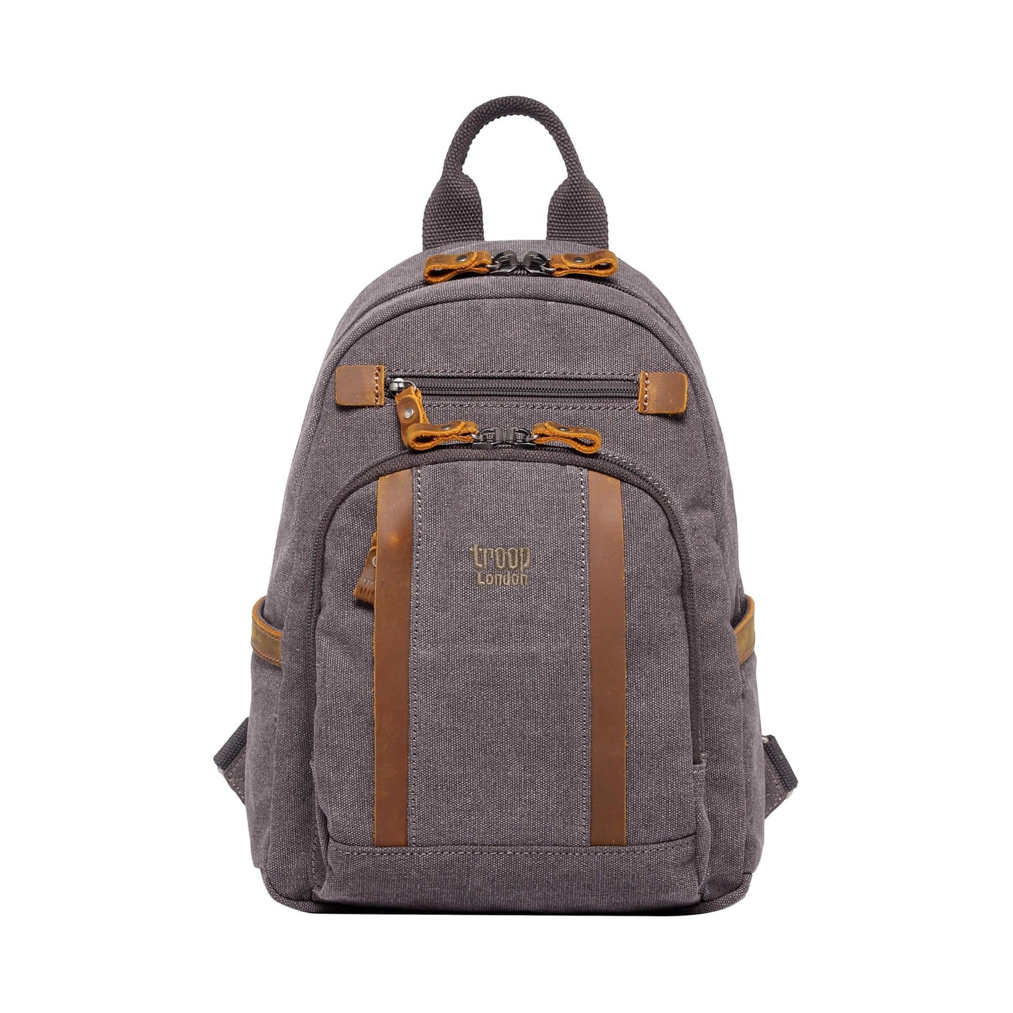 Kleiner Canvas-Rucksack mit Tablet-Fach – Troop London TRP0255