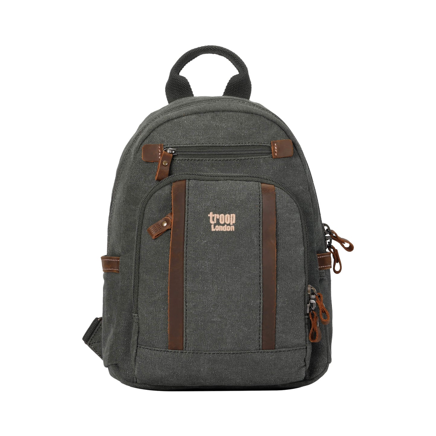 Kleiner Canvas-Rucksack mit Tablet-Fach – Troop London TRP0255