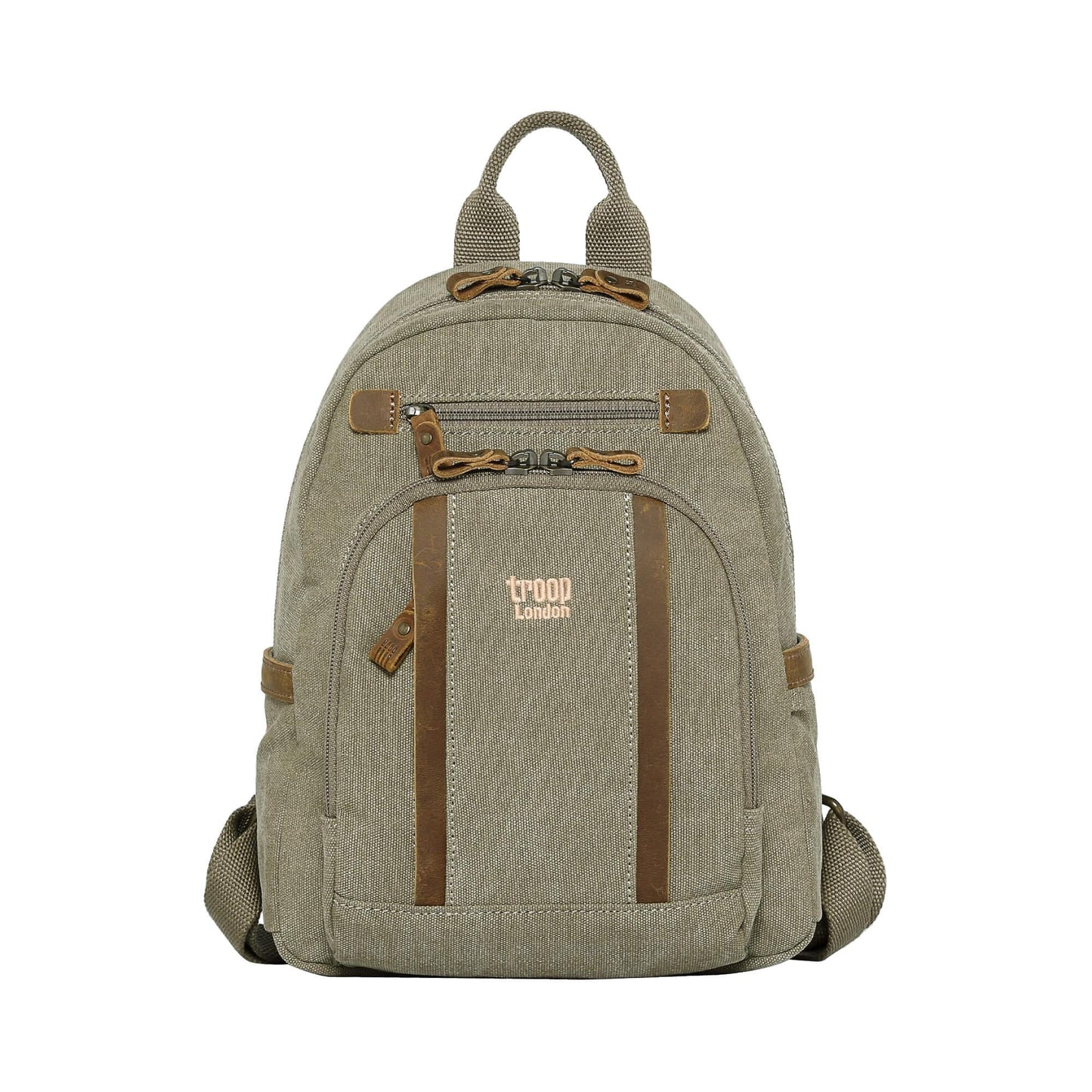 Kleiner Canvas-Rucksack mit Tablet-Fach – Troop London TRP0255
