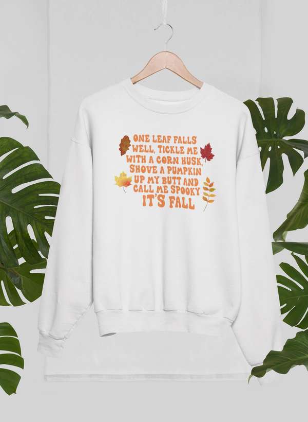 Es ist Herbst – Gemütliches Unisex Sweatshirt