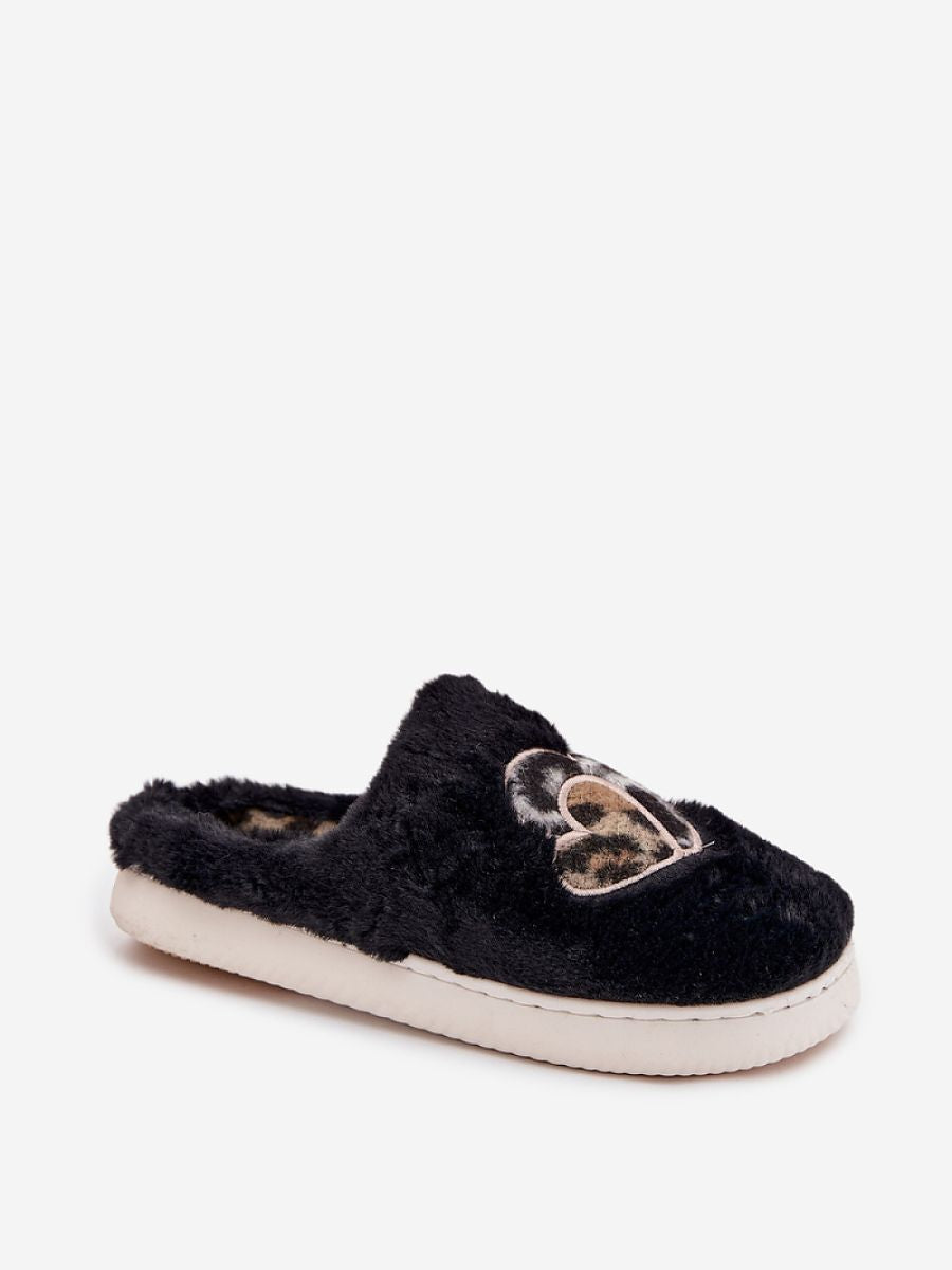 Damen Hausschuhe mit Herz-Motiv – Modell 221501 Step in Style