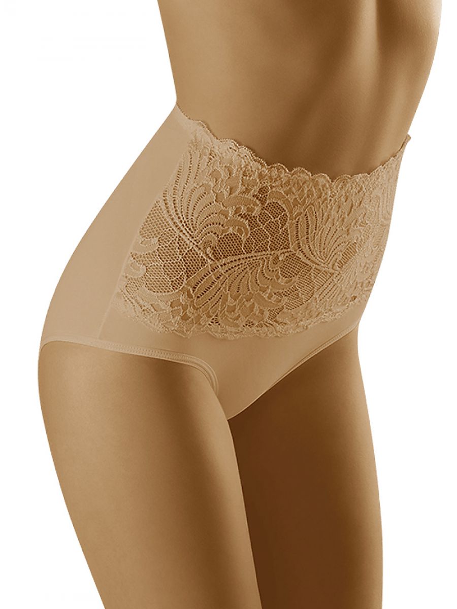 High-Waist-Slip mit Spitze vorne von Wolbar