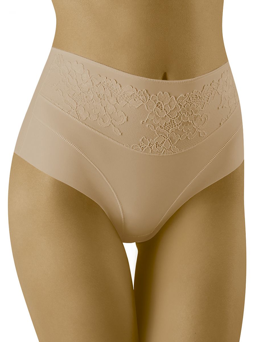 Figurformende Shapewear-Slip Mikrofaser mit Spitze von Wolbar