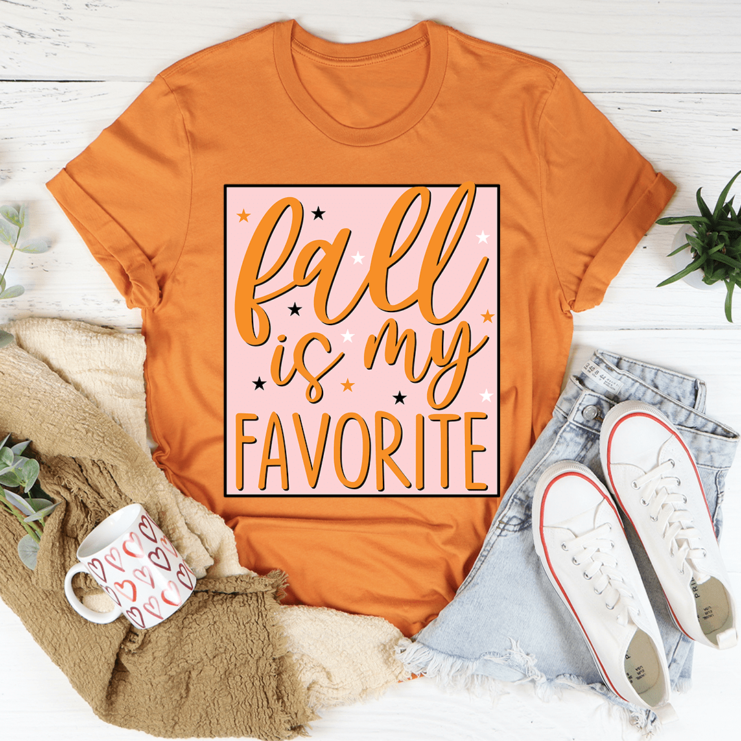 Herbst ist mein Liebling – Unisex T-Shirt