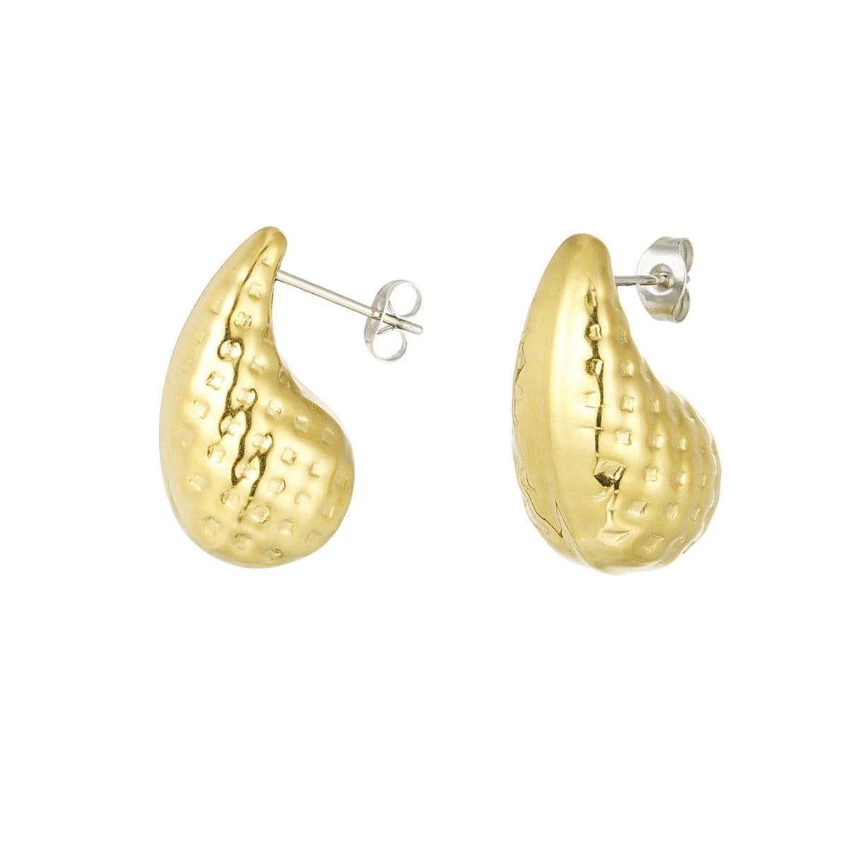 Ohrringe Selena – Vergoldete Elegante Statement-Ohrringe