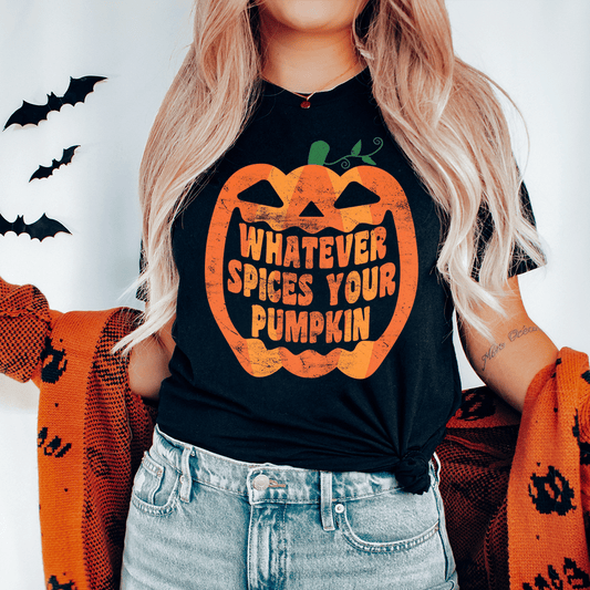 Kürbisgesicht T-Shirt – Halloween Unisex Shirt