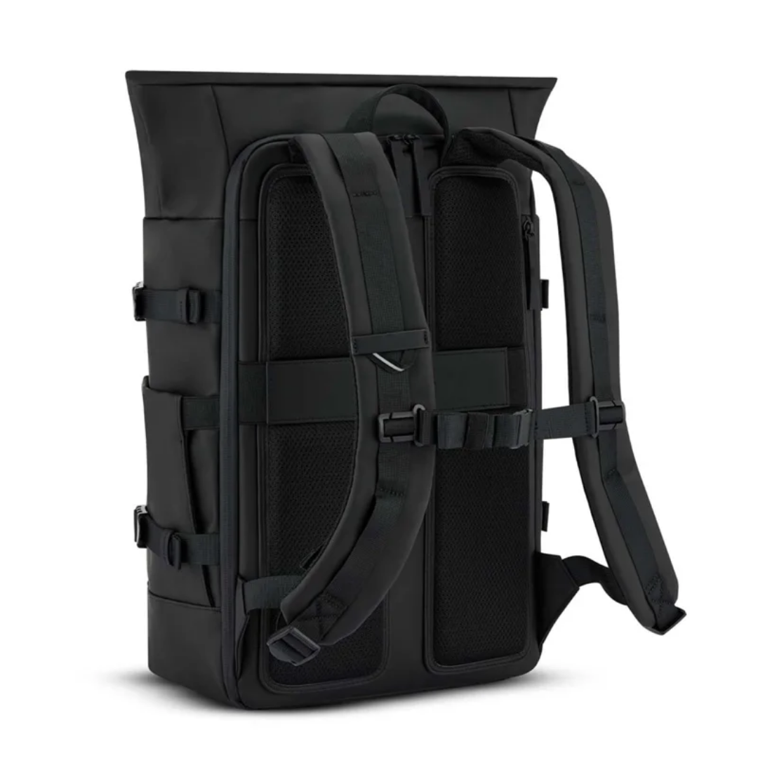 THREADHEIM ELITE Rucksack – Roll-Top Stadtbegleiter mit Laptopfach & Diebstahlschutz