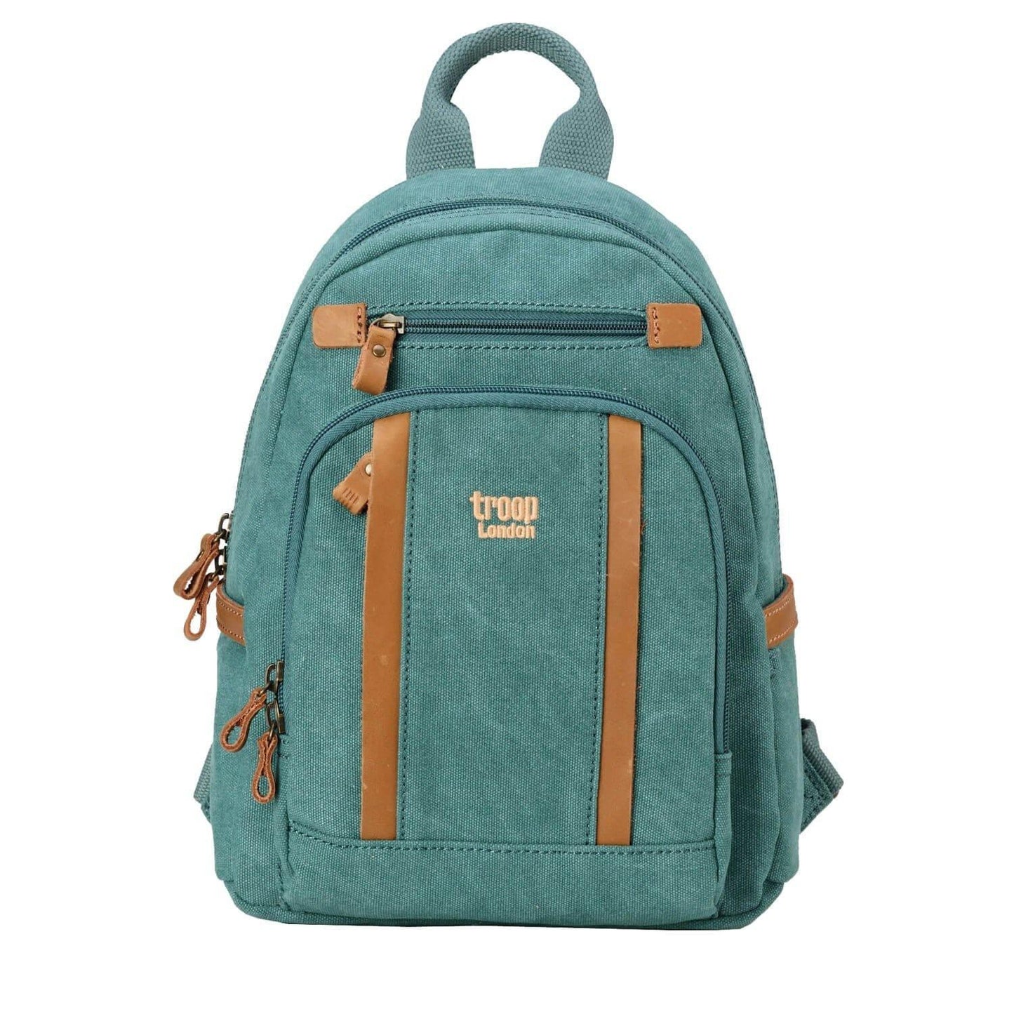 Kleiner Canvas-Rucksack mit Tablet-Fach – Troop London TRP0255
