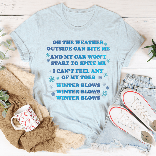 Winter nervt – T-Shirt