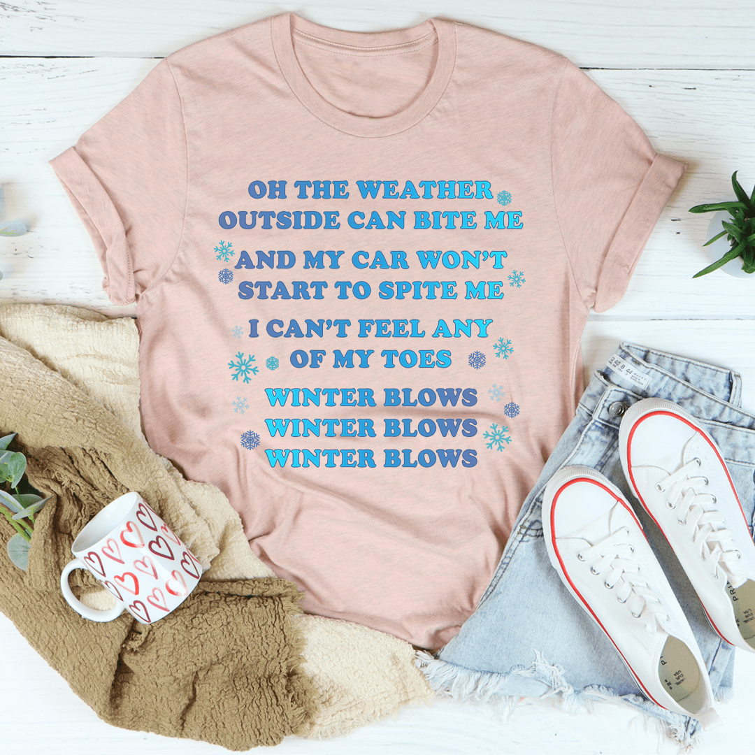 Winter nervt – T-Shirt